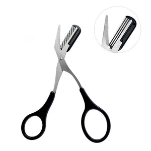 Eyelash Hair Scissors and Eyebrow Trimmer