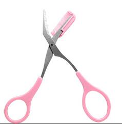 Eyelash Hair Scissors and Eyebrow Trimmer