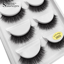 Load image into Gallery viewer, One box mink Natural 3D Eyelashes