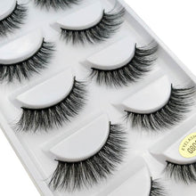 Load image into Gallery viewer, One box mink Natural 3D Eyelashes