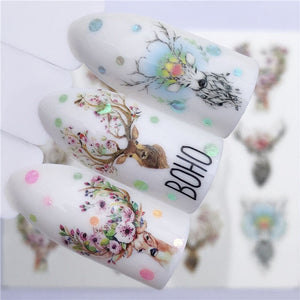 Flower Series Nail Art