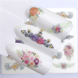 Flower Series Nail Art