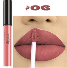 Load image into Gallery viewer, Waterproof Makeup Velvet Nude Lip gloss