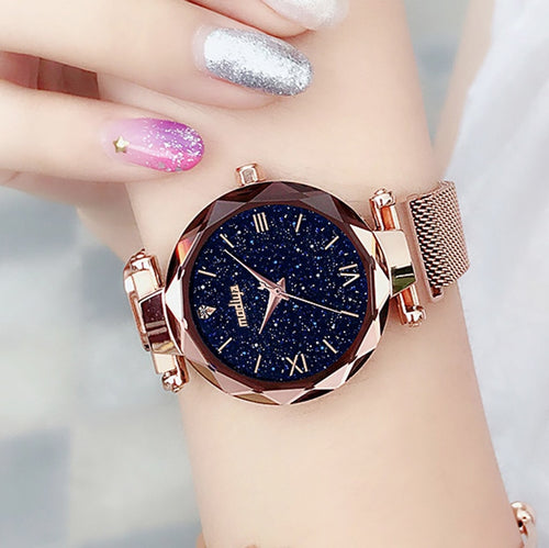Magnetic Starry Sky Female Luxury Watch