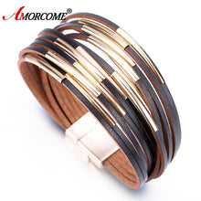 Load image into Gallery viewer, Awesome 3 Color Multilayer Casing Bracelet